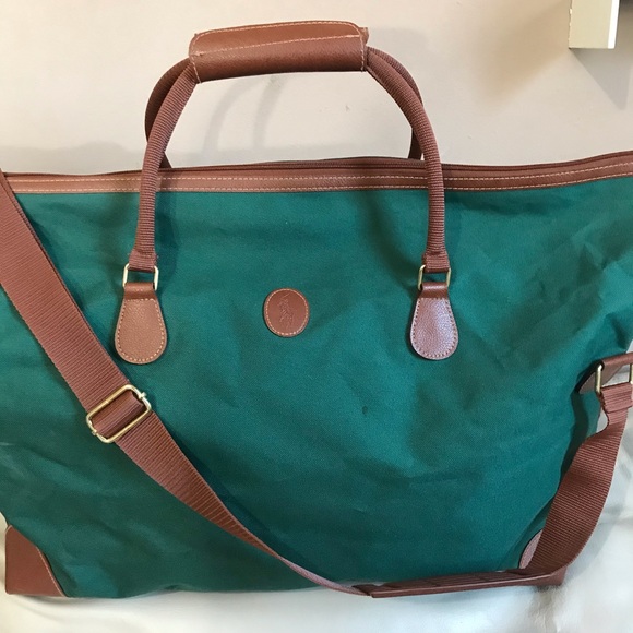SOLD VTG POLO RALPH LAUREN Duffle Bag Canvas - Picture 2 of 8